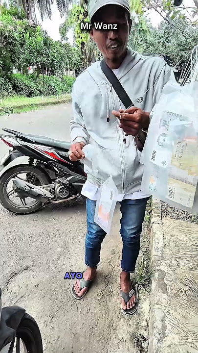 Awal nya si abang ojol malu ikut cabutan berhadiah #shorts #ojol #cabutanbertuah