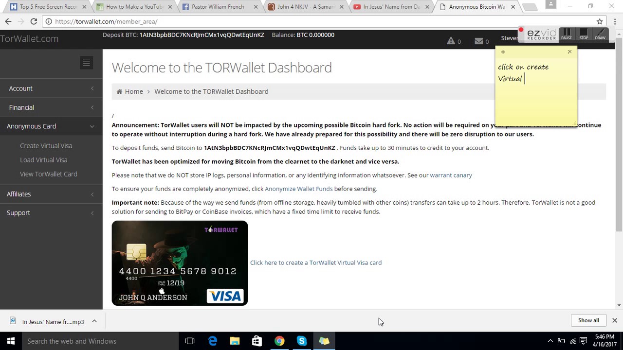 How To Get Anonymous Bitcoin Wallet Debit Card - 