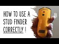 How To Use A Stud Finder | Great Cheap Zircon Stud Sensor