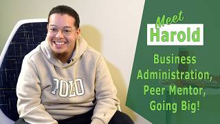Harold's #OWmade moment: I found my community at SUNY Old Westbury!