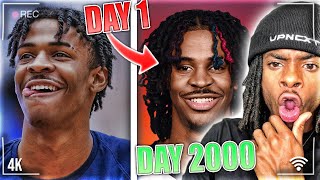 Ja Morant Dreadlock Transformation *from COLLEGE to NBA* FREEFORM DREADS Journey *2022*