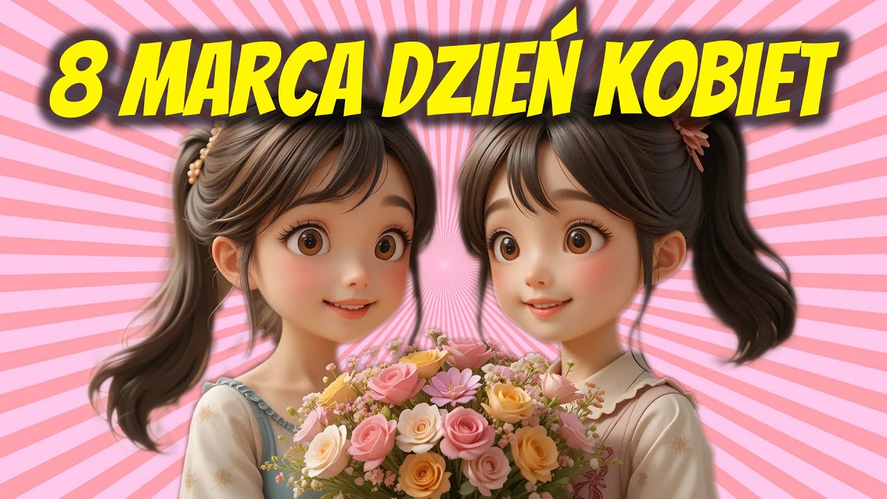 8 MARCA - DZIEŃ KOBIET 💐👱🏻‍♀️ - RADOSNA PIOSENKA DLA DZIECI NA DZIEŃ KOBIET - KOCIE MELODIE 😸🎶