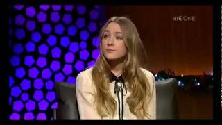 Saoirse Ronan & Paul Ronan on The Late Late Show December 17, 2010