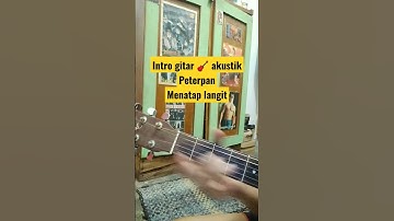 intro 🎸 akustik peterpan - menatap langit @OfficialNoahMusic #tutorialgitarpemula #coverakustik