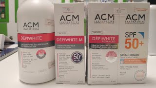 مجموعة ACM لتفتيح الوجه والجسم و الحصول على نضارة لبشرتك ACM DEPIWHITE PRODUCTS