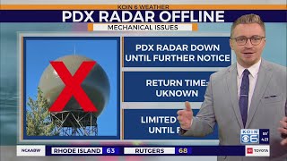 Portland radar offline as rain remains