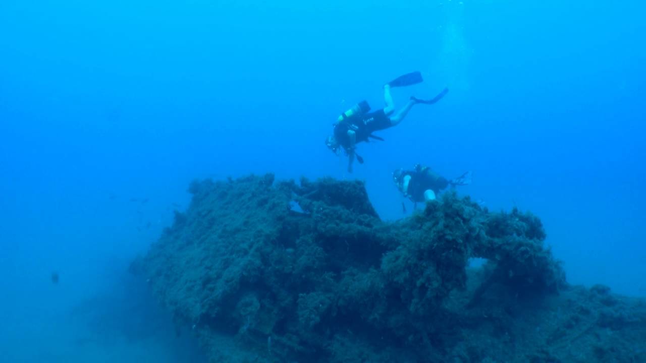 Scire submarine dive, Haifa Bay