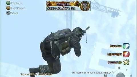 Cod Mw2 Subbase Elevator glitch (tallest in game)