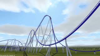 Alternative Giga Layout on Millennium Force's Plot NoLimits2