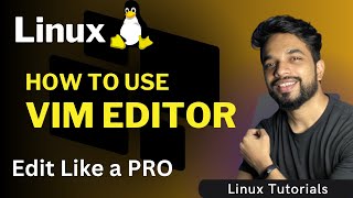 Linux VI Editor For beginners | How to Create and EDIT Files in Linux |  [ENGLISH]