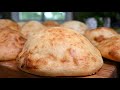 خبز الدونر التركي اللذيذ بطريقة سهلة تستحق التجربه Easy Turkish Doner Bread AMAZING 
