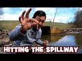 Hitting my favorite spillway with the switch rig