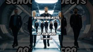 School Subjects As Teachers  Episode 1   aiart