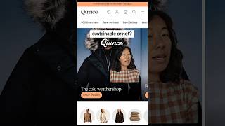 evaluating Quince's sustainability and ethics. are they greenwashing? #ethicalfashion