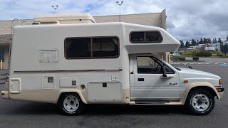 We've Never Seen One of These Lifted.... So We Did It! 1992 Isuzu Rodeo Turbo Diesel 4WD Camper TOUR 1992 Isuzu Rodeo