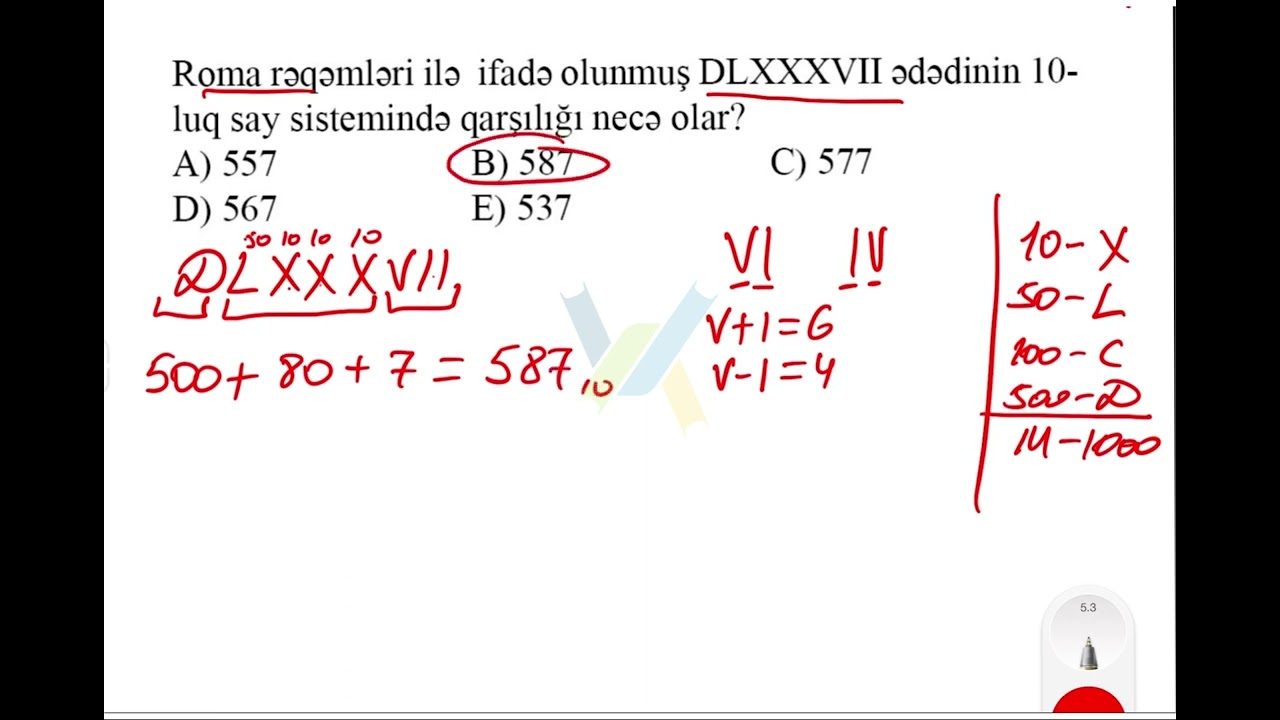 Sınaq 1 QRUP fənləri üzrə - İnformatika