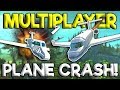 MULTIPLAYER PLANE CRASH SURVIVAL! - Scrap Mechanic Update Gameplay