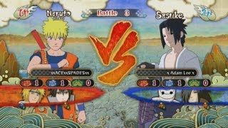 Naruto Shippuden: Ultimate Ninja Storm 3, Online Match #3 (Naruto VS Sasuke) screenshot 2