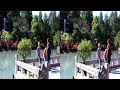 3D PC &amp; VR - Summer Day at the Botanical Garden (Anaglyph &amp; Cardboard) (Yt3D)