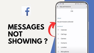 How to Fix Facebook Lite Messages not Showing