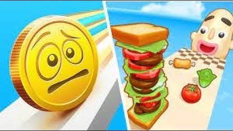 Coin Rush VS Sandwich Runner All Levels New Big Update Gameplay