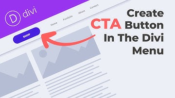 How to Create Call to Action Button in the Divi Menu