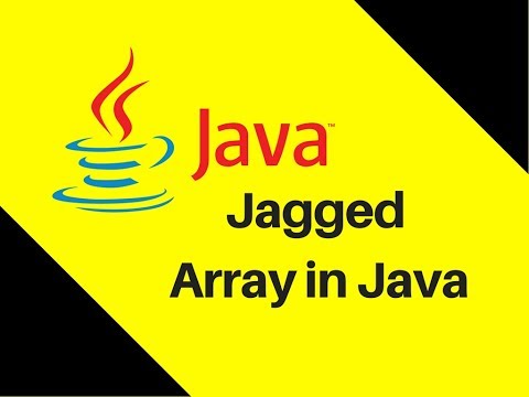 Video: Ce este jagged array cu exemplu?