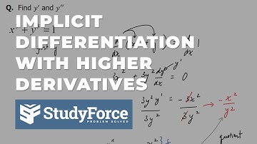 Implicit Differentiation with Higher Order Derivatives