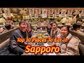 Top 10 places to eat in sapporo hokkaido japan sushi butadon miso ramen japanese parfait