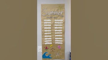Summer Bucket List #summerbucketlist #diycrafts #summeractivities