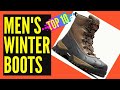 Top 10 Best Mens Winter Boots Reviews || Best Winter Snow Boots for Men