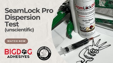 No Drip. No Problem. SeamLock Pro Countertop Adhesive Dispersion Test
