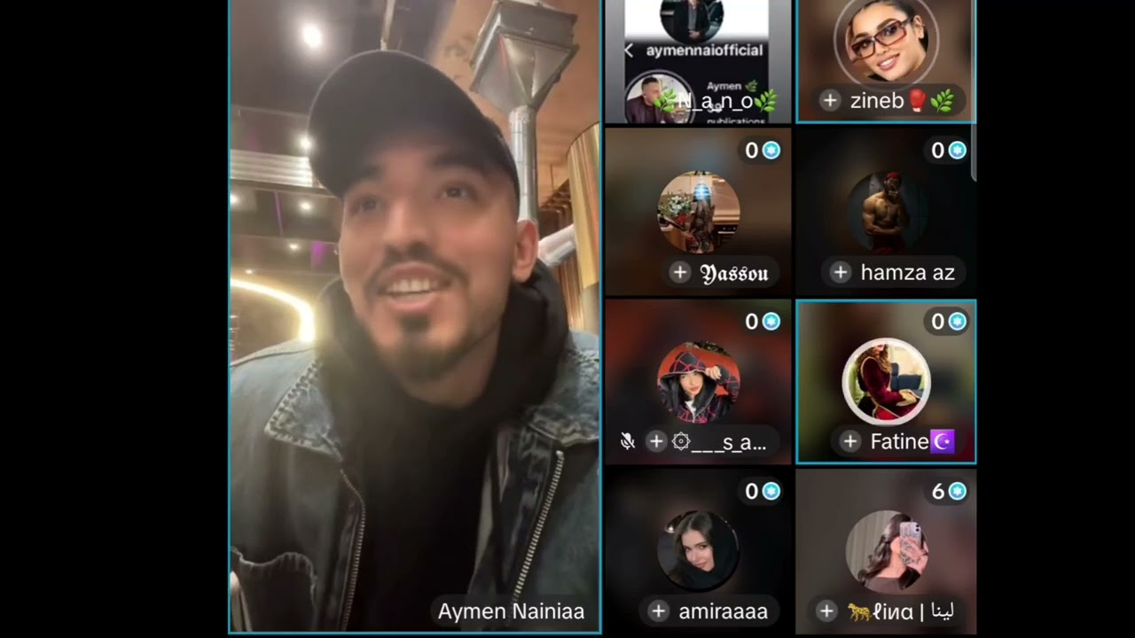 أول لايف لأيمن المغربي🇲🇦مشترك  #قسمة_ونصيب3 قال إيمان الجزائريةهي أحسن بنت بالبرنامج ويكشف عدة أسرار