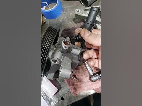 The reason why a Honda power steering pump may squeal - YouTube