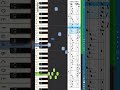 Yo Perreo Sola - Bad Bunny #pianotutorial #synthesia #synth #ноты #sheetmusic