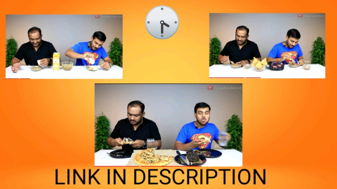 MIX IT AND EAT IT FOOD EATING CHALLENGE BY VIWA BROTHERS YouTube