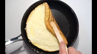 COMMENT FAIRE UNE OMELETTE SOUFFLÉE ?