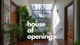 Varun & Puja's Abode  | House Of Openings | A dream house with sustainable living