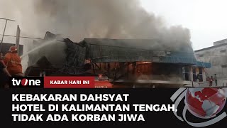 Kebakaran Bangunan Hotel, Karyawan & Tamu Panik Selamatkan Diri | Kabar Hari Ini tvOne