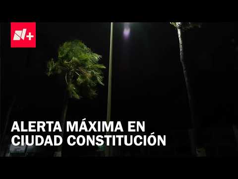Hurricane Polo: This is what Ciudad Constitución looks like ahead of the impact in BCS