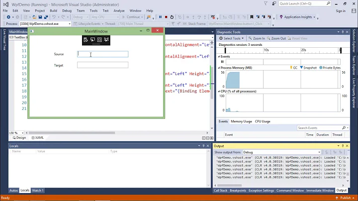 WPF - Two Way Data Binding