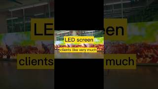indoor LED screen:customised in any size, simple installation #LEDscreen#advertising#events #led