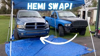 Dodge Ram HEMI Motor Swap Part 1!