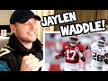 Rugby Player Reacts to JAYLEN WADDLE 2018-2020 Alabama WR College Football Career Highlights!