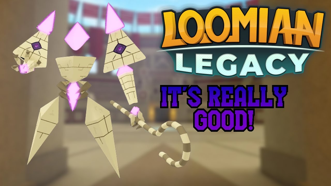 Pharoglyph is really good! Loomian Legacy YouTube