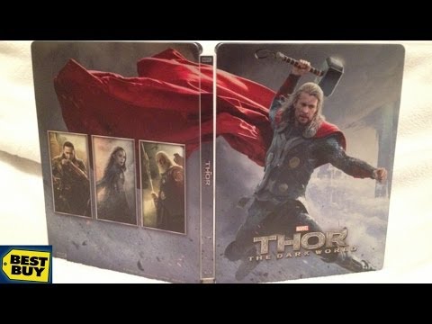 Thor:-The-Dark-World-SteelBook---3D---Best-Buy-Exclusive-Blu-ray-Unboxing