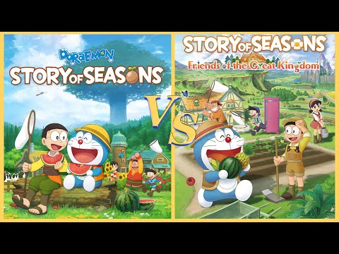 Doraemon Story of Seasons 2 VS Doraemon Story of Seasons
