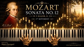 Mozart – Sonata No. 12 in F Major K. 332 | 1st Movement (Allegro)