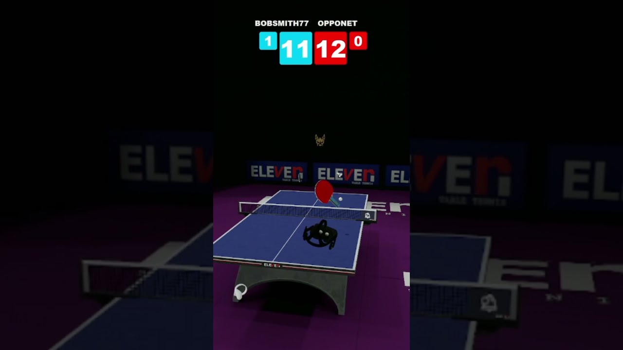 Top 500 Match Highlights Eleven Table Tennis VR #shorts