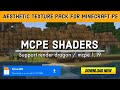 Top 1 Best Texture Pack For Minecraft Pe 1.19 | Java Shaders For Minecraft Pe 1.19 | Render dragon